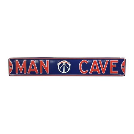AUTHENTIC STREET SIGNS Authentic Street Signs 38087 Washington Wizards Man Cave Street Sign 38087